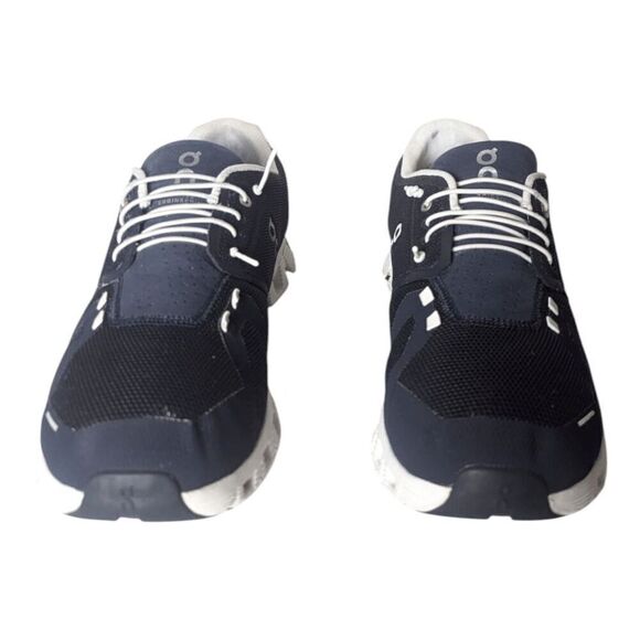 ON RUNNING Cloud 5 "Midnight/White" Running Shoes Size 13 - Picture 4 of 16